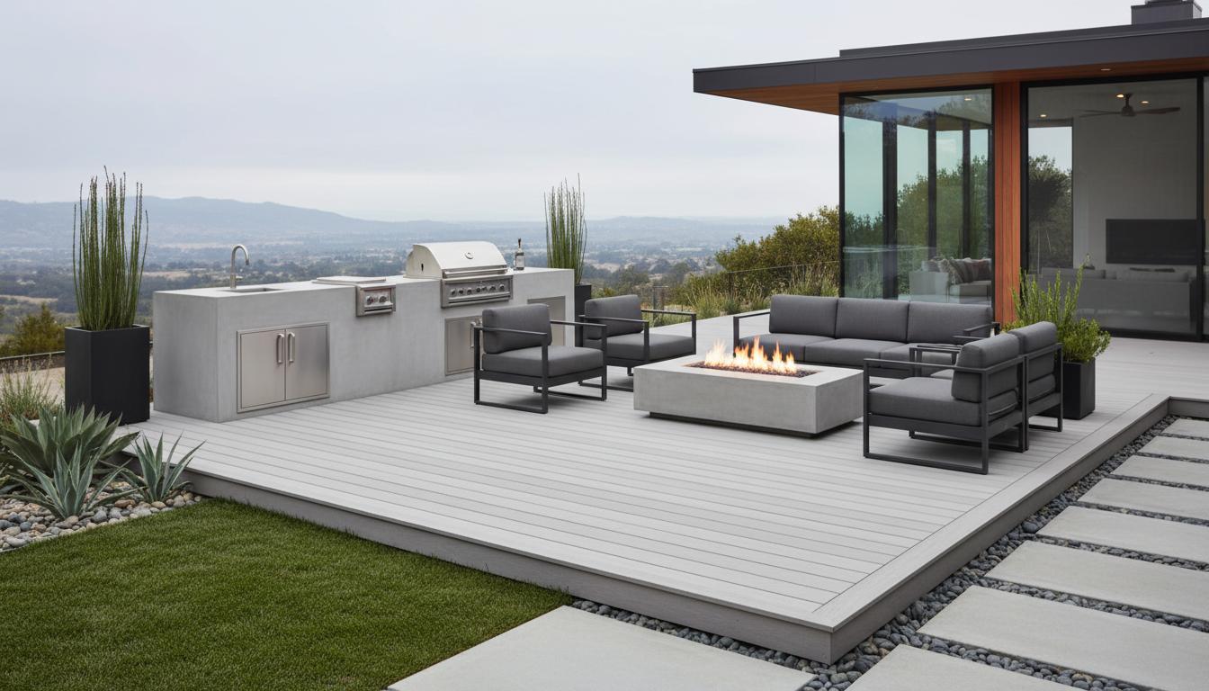 Fiberon composite deck