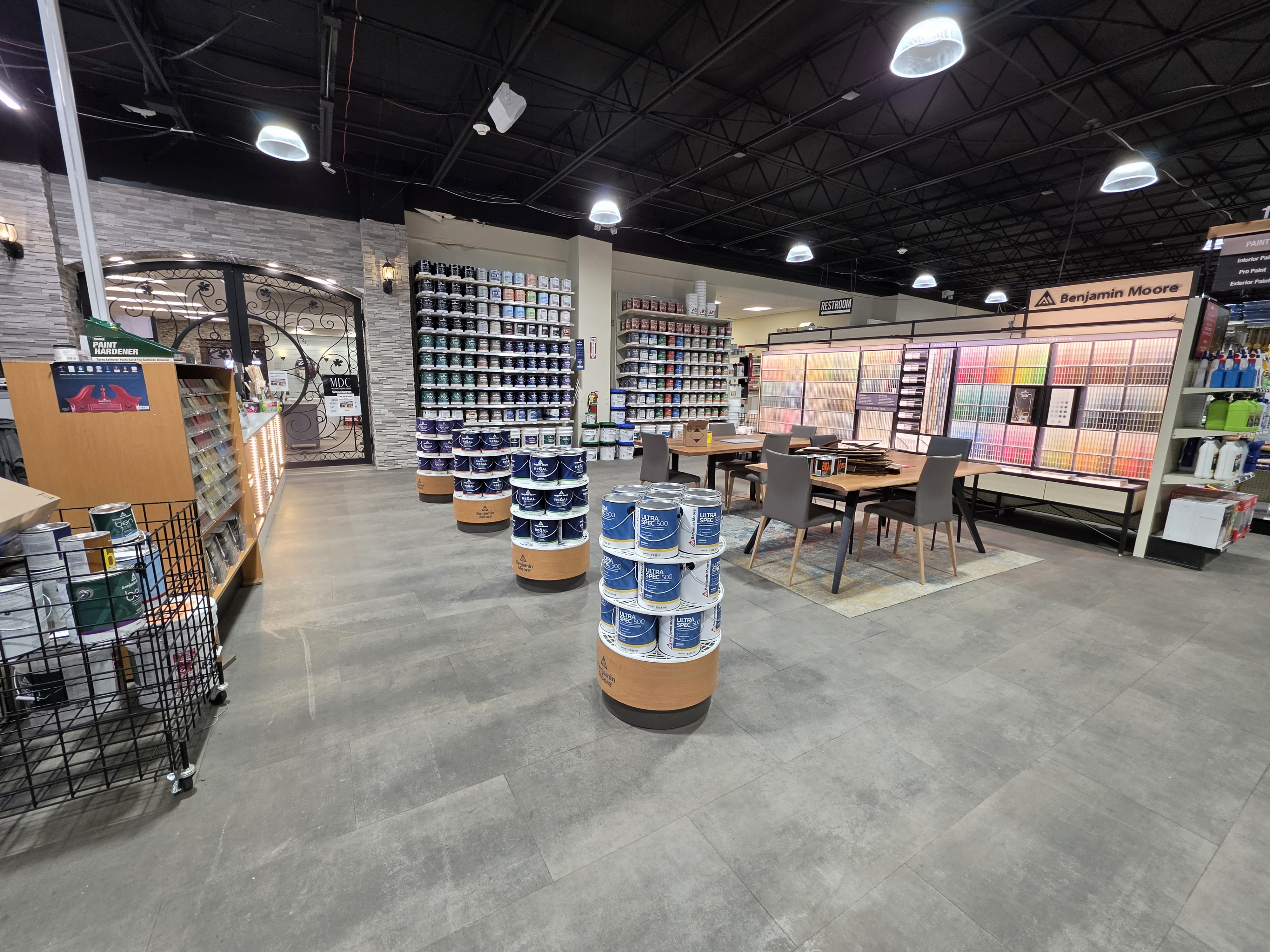 Benjamin Moore paint center