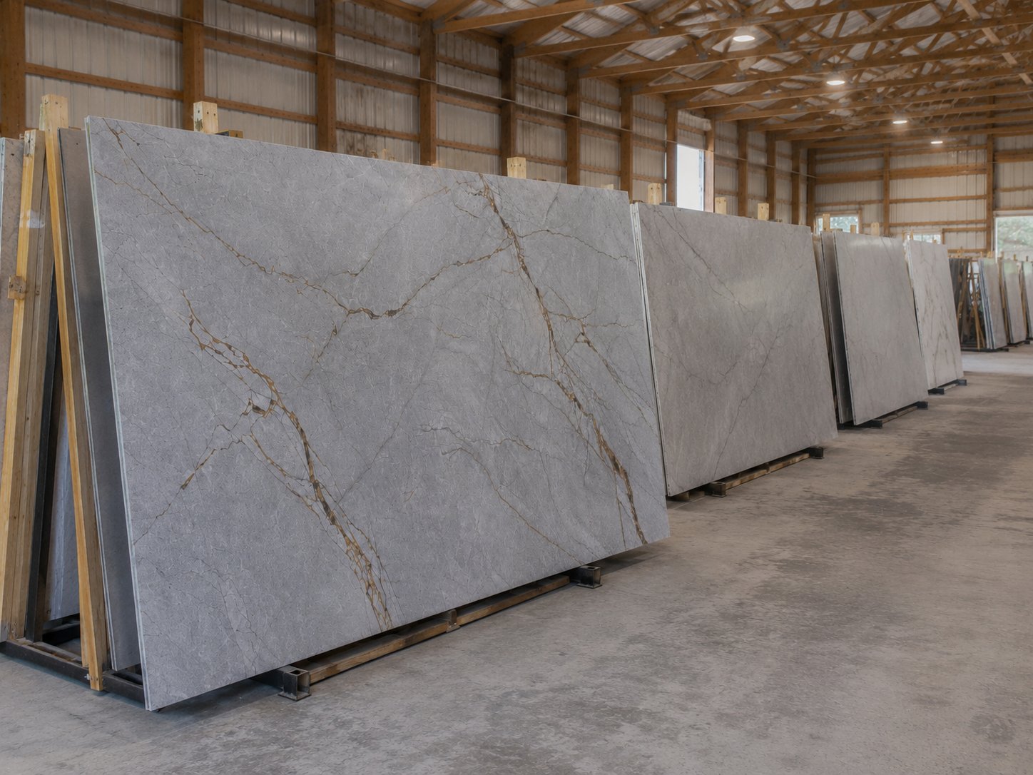 Granite slabs and remnants