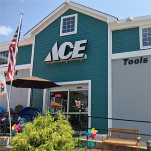 Millhurst Mills About Us: ACE Hardware storefront