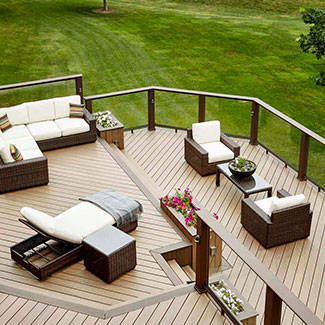 TimberTech Legacy Collection composite decking