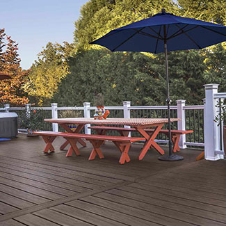 TimberTech Reserve Collection composite decking