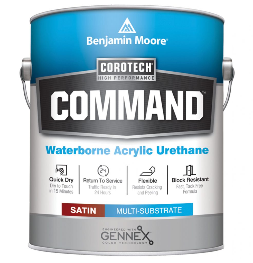 Benjamin Moore interior paint, Corotech Command