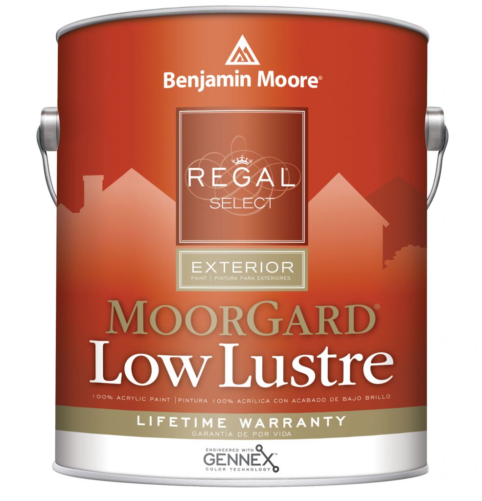 Benjamin Moore Exterior Paint, Regal Select MoorGard Low Lustre 