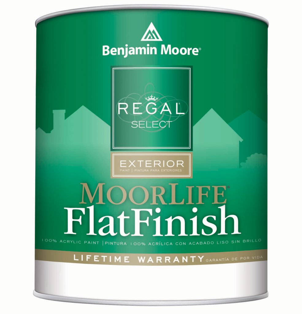 Benjamin Moore Exterior Paint, Regal Select MoorLife Flat 