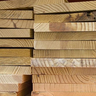 Building materials, pressure-treated lumber