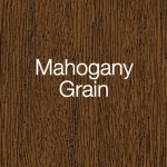 Therma-Tru Classic Craft Artissa collection grain option, mahogany grain