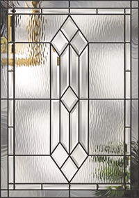 Therma-Tru Classic Craft Founders collection glass option, Provincial Decorative Glass