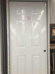 3/0 x 6/8 Steel Exterior Door 6-Panel Prehung Unit Available in Left and Right Hand-image