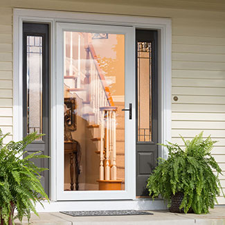 Larson Platinum Full Glass Storm Door