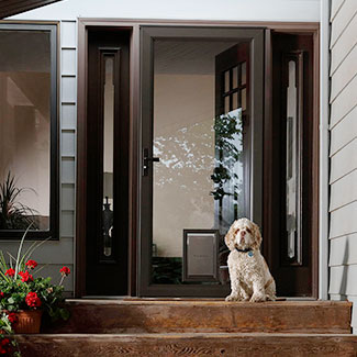 Larson fullview medium pet built-in door