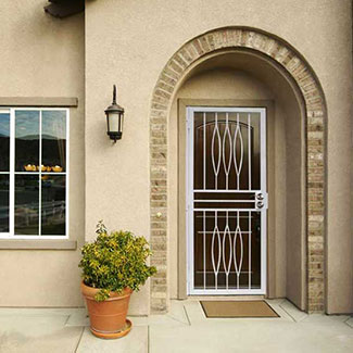 Larson Mesa security steel door