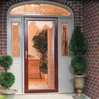 Larson Platinum Dominator™ Secure Glass Storm Door