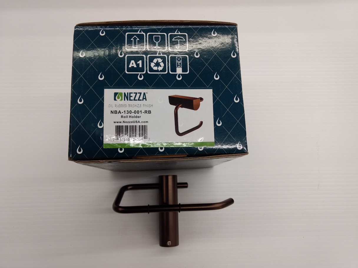 Nezza Oil Rubbed Bronze Toilet Paper Holder main image