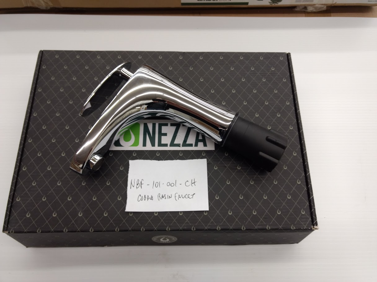 Nezza Chrome Finish Cobra Single Lever Faucet-image