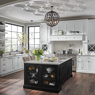 Yorktowne Cabinetry - Historic Series - white kitchen