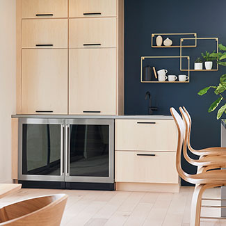 Kitchens Without Upper Cabinets - Bertch Cabinet Manufacturing